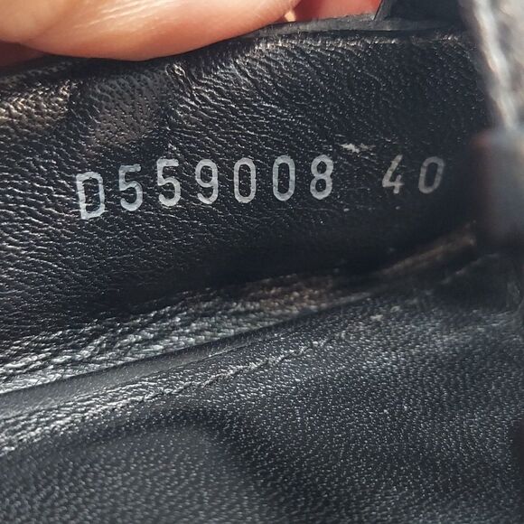 AGL Maluka Slip On Mule Pointed Toe Black Sz 40/ US 9.5 - Picture 12 of 12